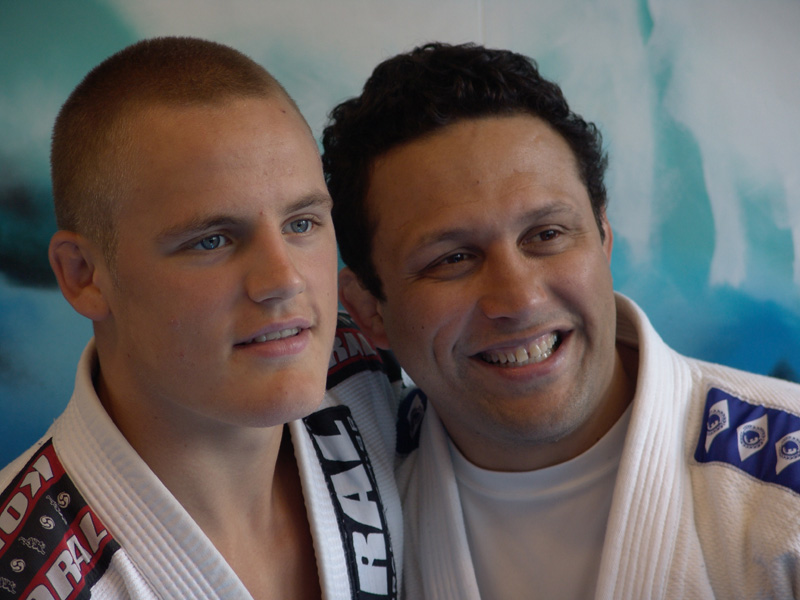 Gunnar Nelson and Renzo Gracie